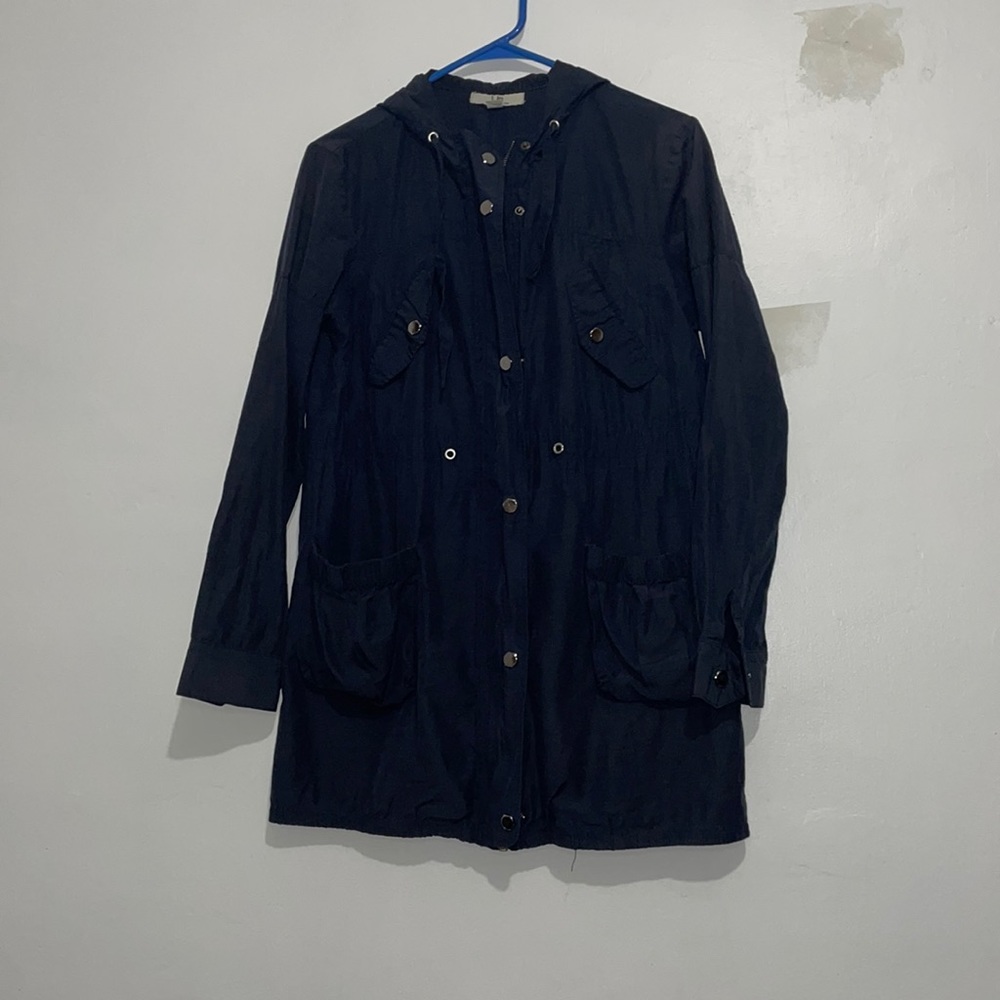 Size M  Ya Los Angeles Navy Blue Lightweight Jacket